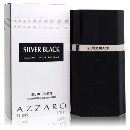 Azzaro Silver Black 1.7 oz Eau De Toilette Spray
