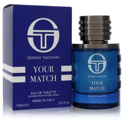 Sergio Tacchini Your Match Cologne 3.3 oz Eau De Toilette Spray