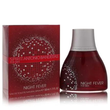 Antonio Banderas Spirit Night Fever Cologne 1.7 oz Eau De Toilette Spray