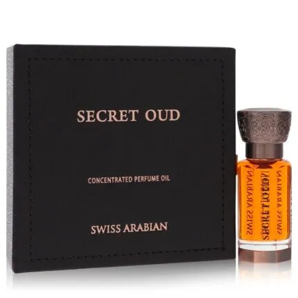 Secret Oud Cologne By Swiss Arabian 0.4 oz Concentrated Perfume Oil (Unisex)