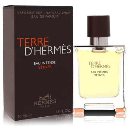 Hermes Terre D’Hermes Eau Intense Vetiver Cologne 1.7 oz Eau De Parfum Spray
