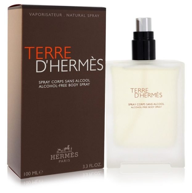 Hermes Terre D’Hermes Cologne 3.3 oz Body Spray (Alcohol Free)
