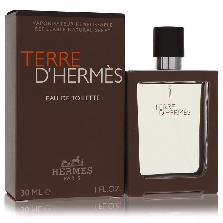 Hermes Terre D’Hermes Cologne 1 oz Eau De Toilette Spray Spray Refillable