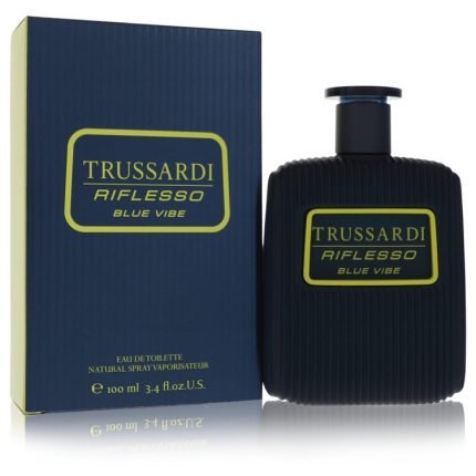 Trussardi Riflesso Blue Vibe Cologne 3.4 oz Eau De Toilette Spray