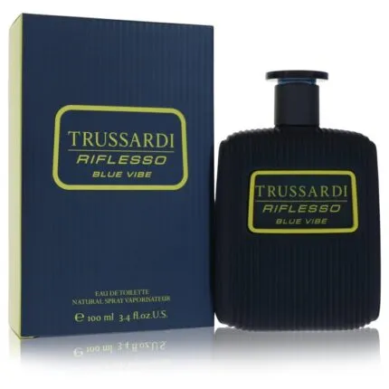 Trussardi Riflesso Blue Vibe Cologne 3.4 oz Eau De Toilette Spray