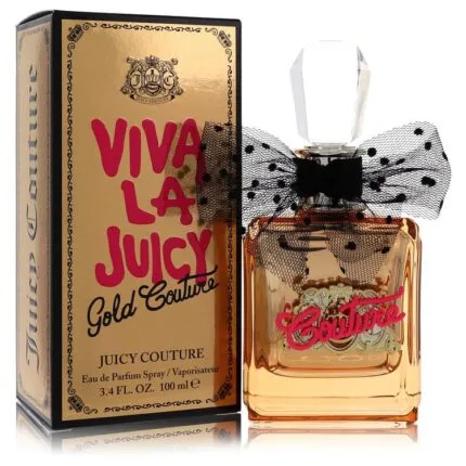 Juicy Couture Viva La Juicy Gold Couture Perfume 3.4 oz Eau De Parfum Spray