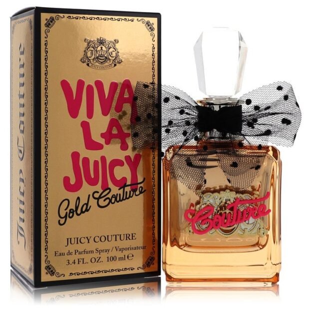 Juicy Couture Viva La Juicy Gold Couture Perfume 3.4 oz Eau De Parfum Spray