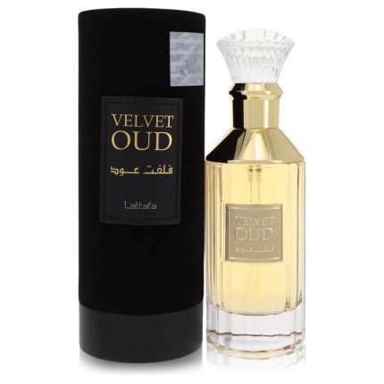Velvet Oud Perfume By Lattafa 3.4 oz Eau De Parfum Spray (Unisex)