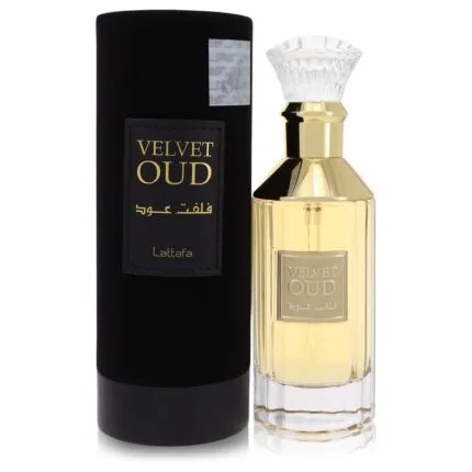 Velvet Oud Perfume By Lattafa 3.4 oz Eau De Parfum Spray (Unisex)