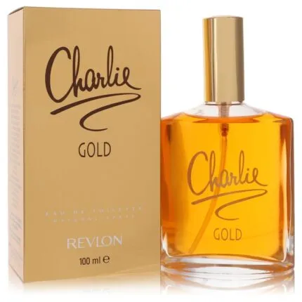 Revlon Charlie Gold Perfume 3.3 oz Eau De Toilette Spray