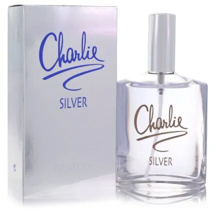 Revlon Charlie Silver Perfume 3.4 oz Eau De Toilette Spray