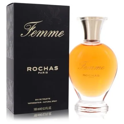 Femme Rochas Perfume 3.4 oz Eau De Toilette Spray