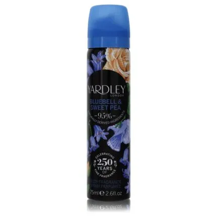 Yardley London Bluebell & Sweet 2.6 oz Body Fragrance Spray